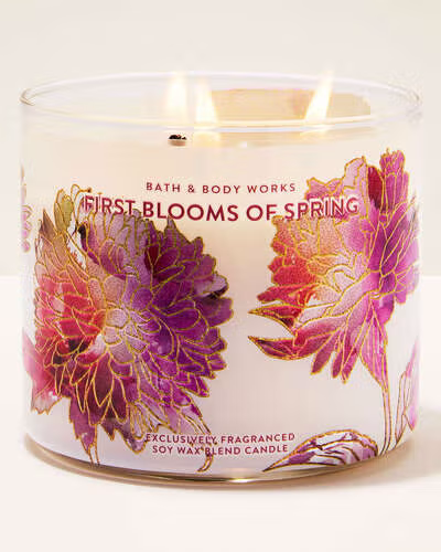 Bath and Bodyworks First Blooms Of Spring, 3-wick Candle